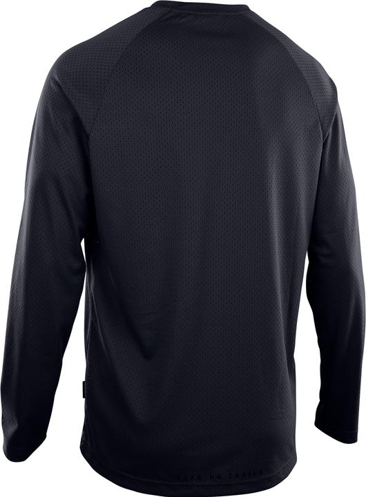 Actual product image ION Bike Jersey Logo LS unisex - black (XXL)