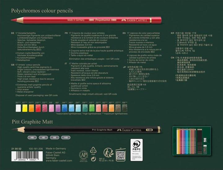 Produktbild Faber-Castell Polychromos & Pitt Graphite (Mehrfarbig, 23 x)