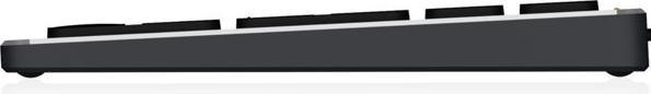 Produktbild KeySonic Full-Size Aluminium Tastatur, Bluetooth® & RF, für Win & macOS (DE, Kabellos)
