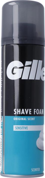 Gillette Sensitive Basis mousse à raser (200 ml, Mousse à raser)