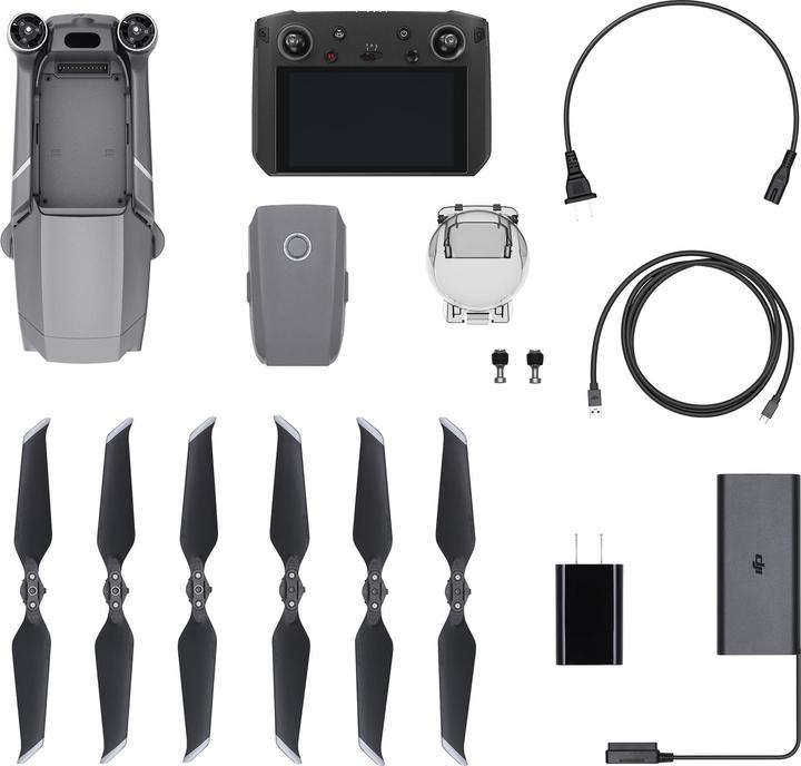 Image du produit DJI Mavic 2 Zoom (Télécommande Smart) (29 min, 905 g, 12 Mpx)