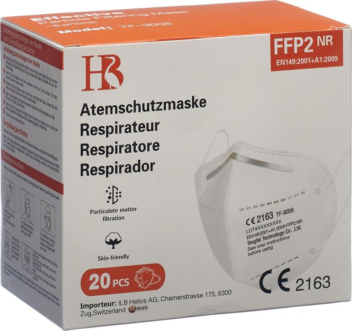 Produktbild Neutral Atemschutzmaske (FFP2, 20 x)