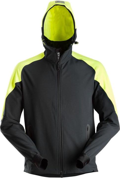 Produktbild Snickers Workwear 80250467007 Neon Kapuzenpulli mit Reissverschluss XL (XS, S, M, L, XL, XXL, 3XL)