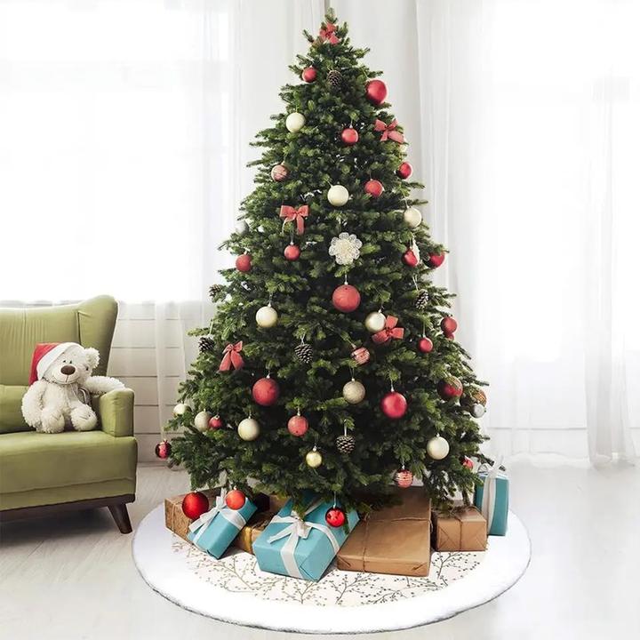 Image du produit Hermex Tapis de sapin de Noël Tapis de jupe de sapin de Noël Tapis de jupe de sapin de Noël (1 -pièce)