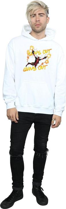 Immagine prodotto Deadpool Sun's Out Guns Out Felpa con Cappuccio Uomo (XL)