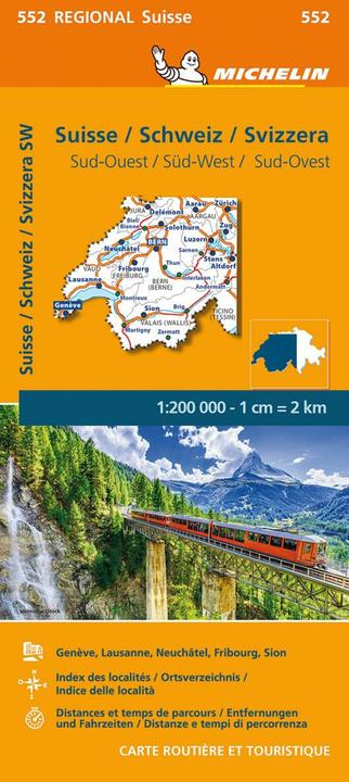 Produktbild Michelin Schweiz Süd-West