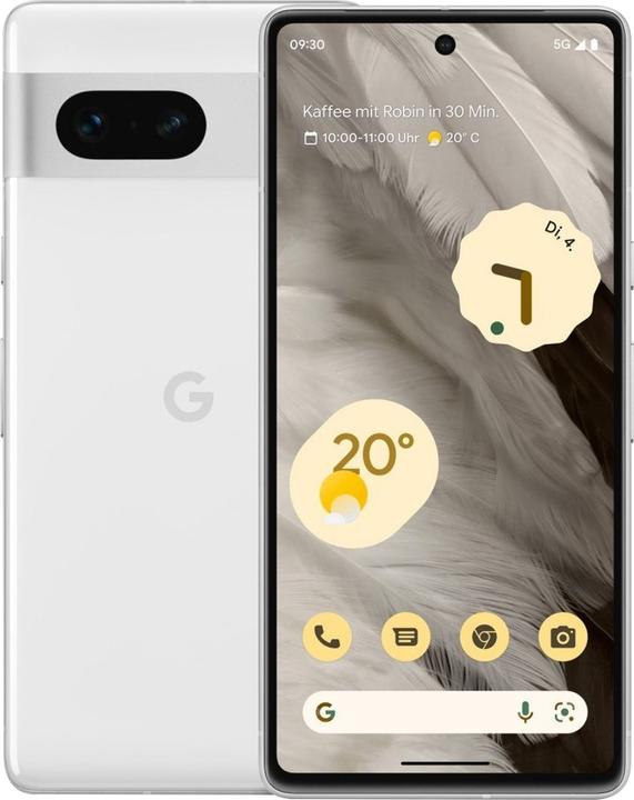 Google Pixel 7 (256 GB, Snow, 6.30", SIM + eSIM, 50 Mpx, 5G)