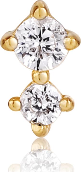 Immagine prodotto Ania Haie Orecchini Double Sparkle Barbell 925 Sterling Silver (Argento 925)