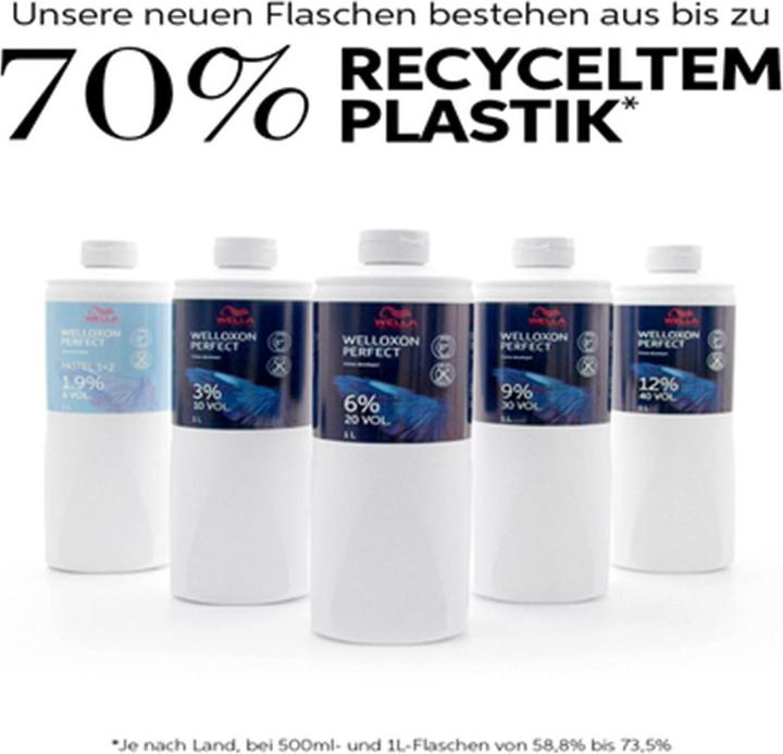 Produktbild Wella Welloxon Perfect Creme Developer 6er Set 4 % - 13 Vol.