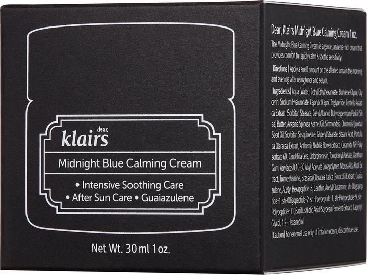 Actual product image Klairs Midnight Blue (30 ml, Day cream)