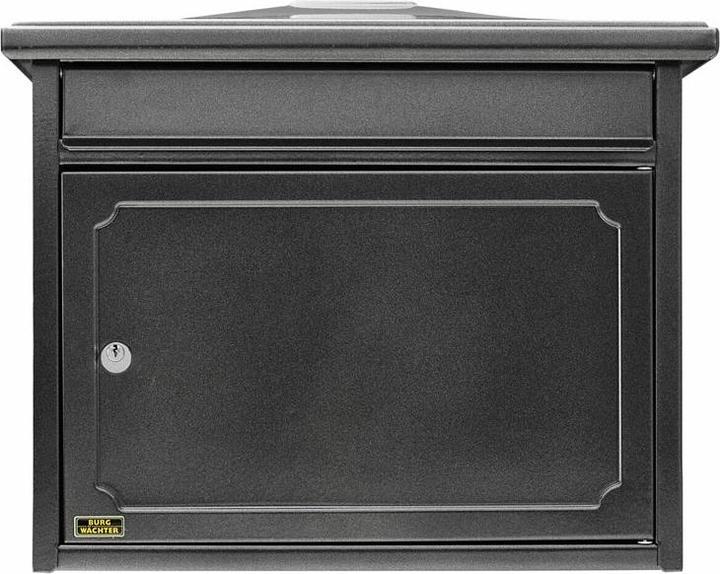 Produktbild Burg Wächter Briefkasten Stahl verzinkt BxHxT 345/410/205 mm Kopenhagen 882 Alteisen