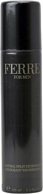 Actual product image Gianfranco Ferré Ferre For Men Deodorant Spray 100ml (Spray, 100 ml)