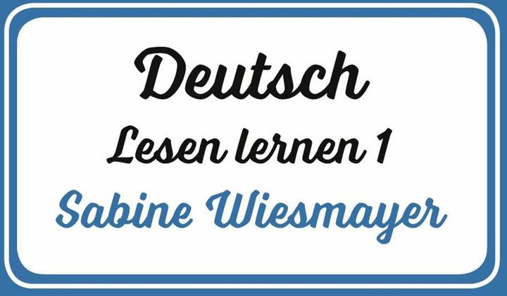 Produktbild Deutsch, Lesen lernen 1 (Deutsch, Sabine Wiesmayer, 2020)
