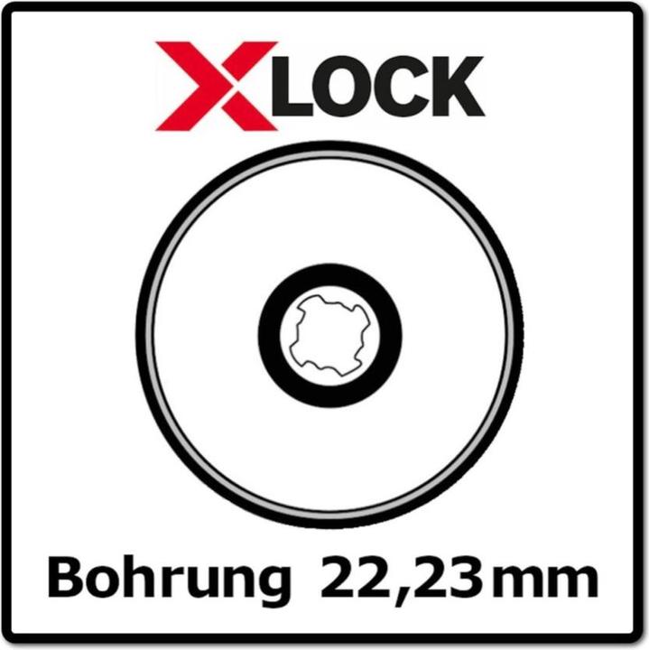 Actual product image Bosch Professional Zubehör PRO Multi Material X-Lock diamond cutting disc, 125 x 22.23 mm, 22.23 mm