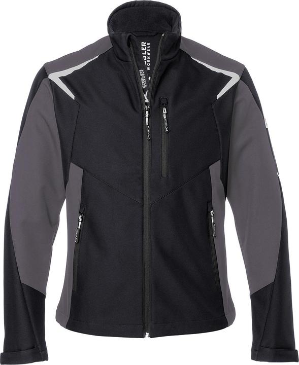 Actual product image Kübler Jacket Ultrashell BODYFORCE black/anthracite shape 1625 size M (M)