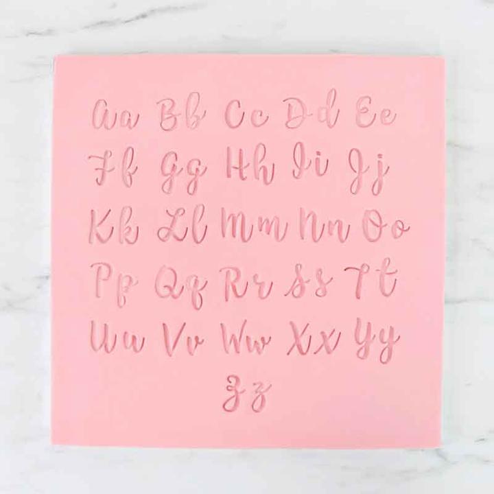 Actual product image PME Letters embossing set