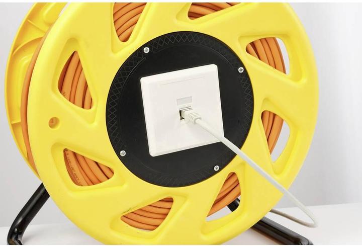 Produktbild Renkforce Netzwerk-Kabeltrommel CAT 7A S/FTP RJ 45 90 m (S/FTP, CAT7a, 90 m)