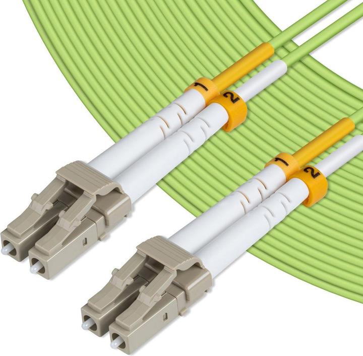 Produktbild MicroConnect FIB551010 Glasfaserkabel 10 m OM5 LC/UPC Grün (10 m)