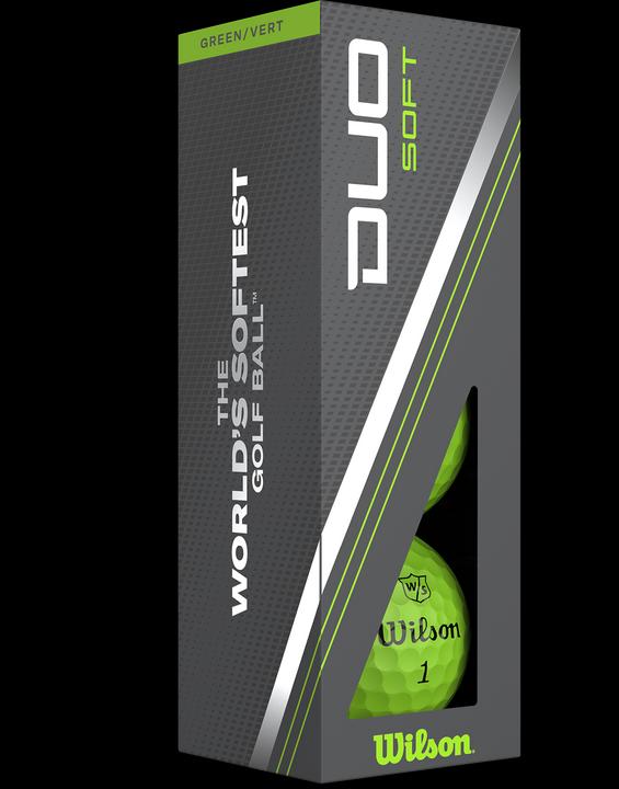 Actual product image Wilson Duo Soft 12-Ball - Green