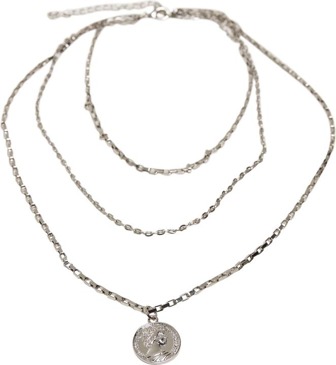 Urban Classics Layering Amulet Necklace (70% Eisen, 30% Zink)