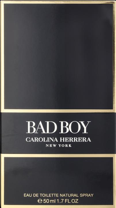 Actual product image Carolina Herrera Bad Boy (Eau de toilette, 50 ml)