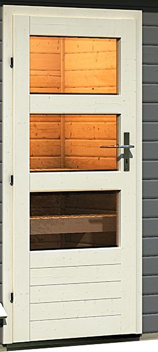 Produktbild Karibu Saunahaus Pekka Eckeinstieg (9 KW Bio externe Steuerung)
