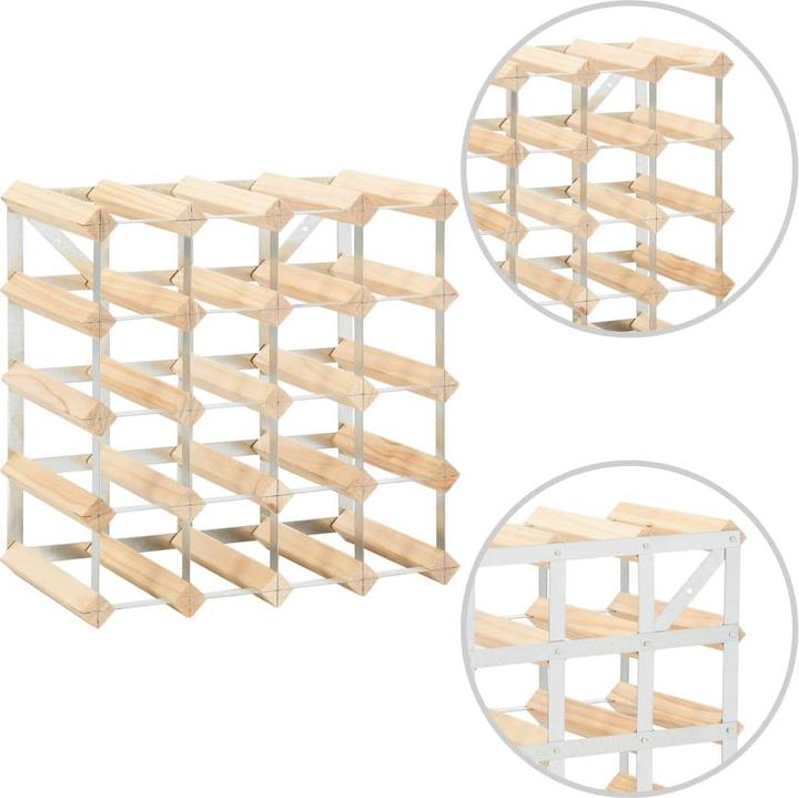 Produktbild VidaXL Dorkas (61 x 22,5 x 61 cm, 42 Fl.)