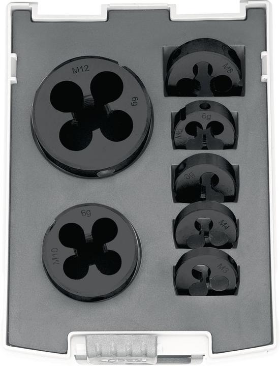 Neriox Die set HSS-E 7-pieces M3 - M12