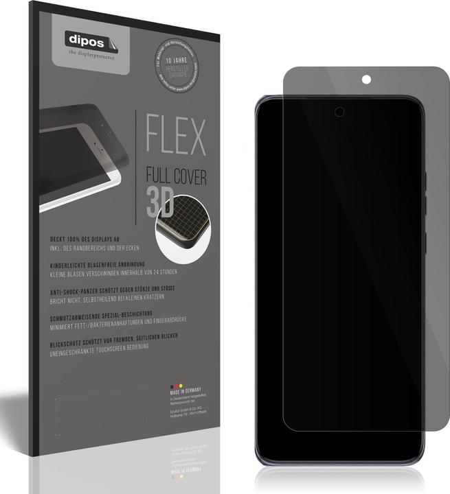 Actual product image Dipos Privacy Screen Protector Full Cover (1 Piece, Motorola Edge 50 Neo)