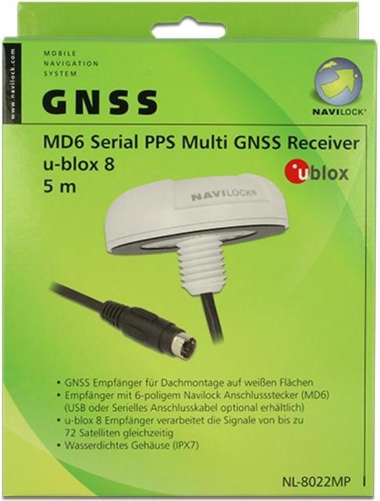 Produktbild Navilock NL-8022MP MD6 PPS Serial Multi GNSS Receiver