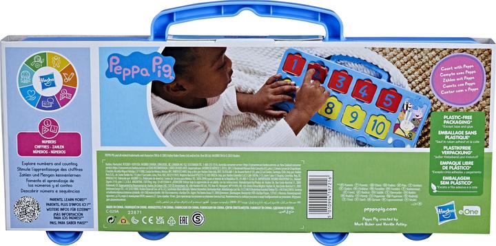 Immagine prodotto Hasbro Giocattolo Il bus dei numeri di Peppa, conta da 1 a 10, giocattolo per bambini