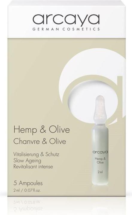 Produktbild Arcaya Ampoules Hemp Olive 5 x 2 ml (10 ml)