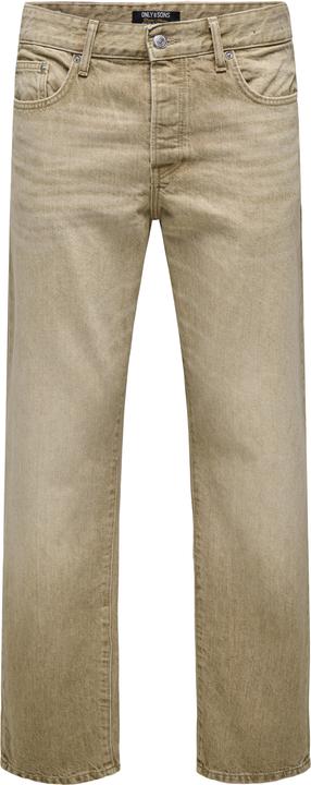 Actual product image Only & Sons Onsedge Straight Beige 2140 Tai Dnm Noos (W31/L32)