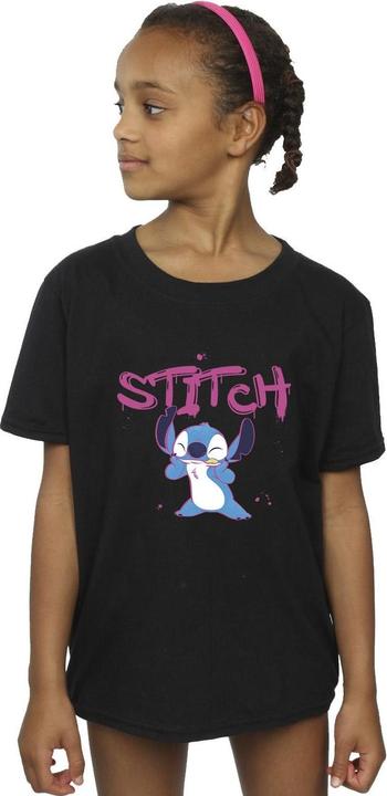 Produktbild Disney Lilo And Stitch Graffiti TShirt Mädchen (116)