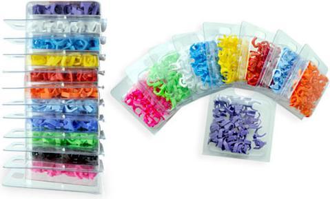 Actual product image PatchSee Cable clip color sky blue, set= (0.10 m)