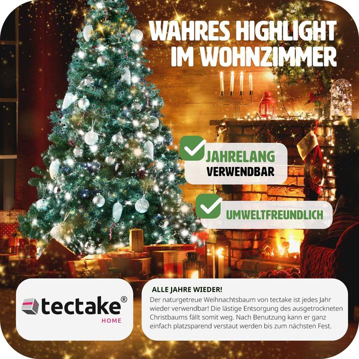 Immagine prodotto tectake Albero di Natale artificiale (180 cm)