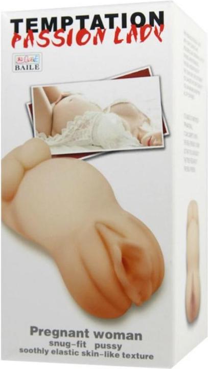 Actual product image Baile Mini Masturbator "Temptation Pregnant Lady