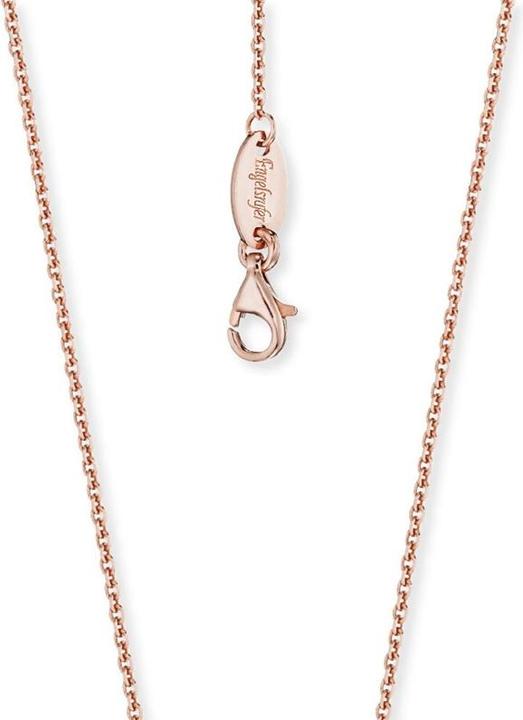 Immagine prodotto Engelsrufer Collana brillante piccola in argento 925 placcato oro rosa (Argento 925, 43 cm)