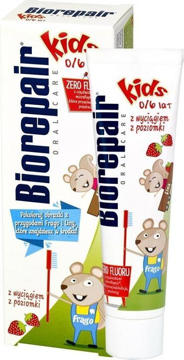 Blanx Biorepair Oral Care Kinderzahnpasta (0-6 Jahre) - Erdbeere 50ml (50 ml)