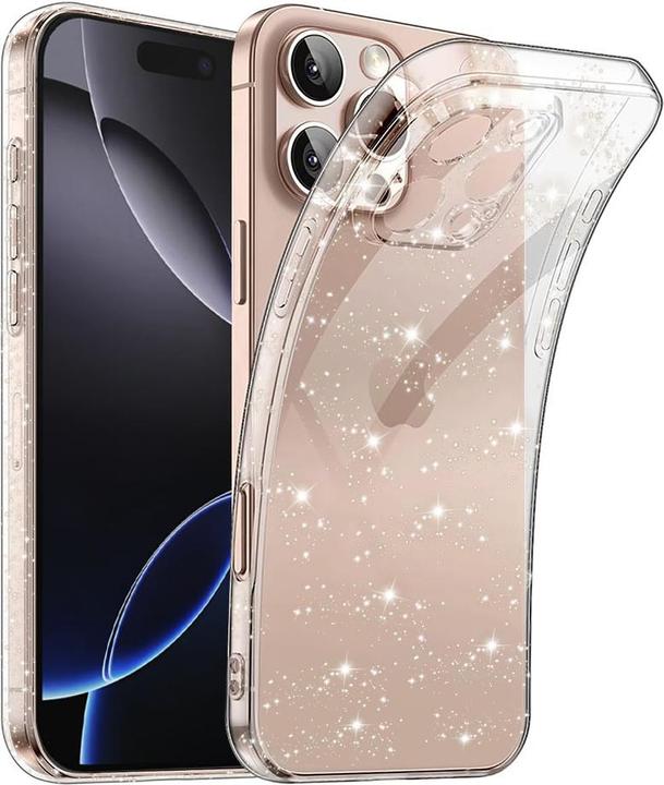 Produktbild Techsuit - SparkleSkin Series - iPhone 16 Pro Max - Clear (Apple iPhone 16 Pro Max)
