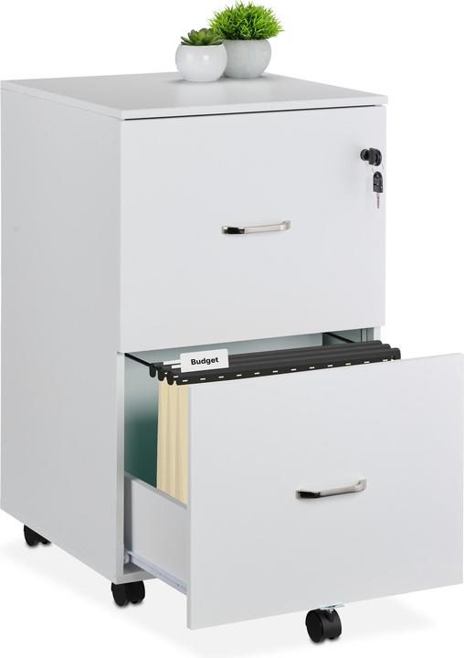 Produktbild Relaxdays Rollcontainer mit Hängeregister