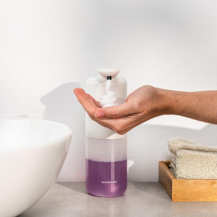 Image du produit InnovaGoods Distributeur automatique rechargeable de savon mousse Bitefom