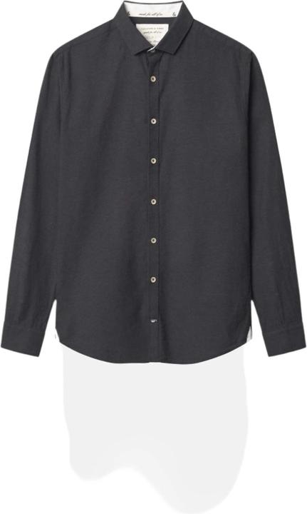 Colours & Sons Langarmhemd Shirt-Linen Blend Kent