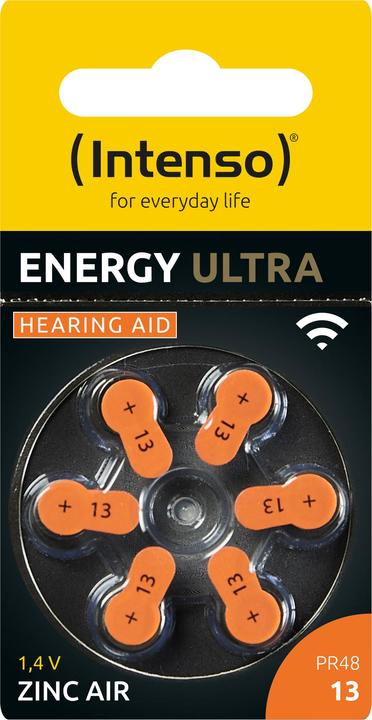 Intenso ENERGY ULTRA Hörgerät- (6 Stk., PR48, 230 mAh)