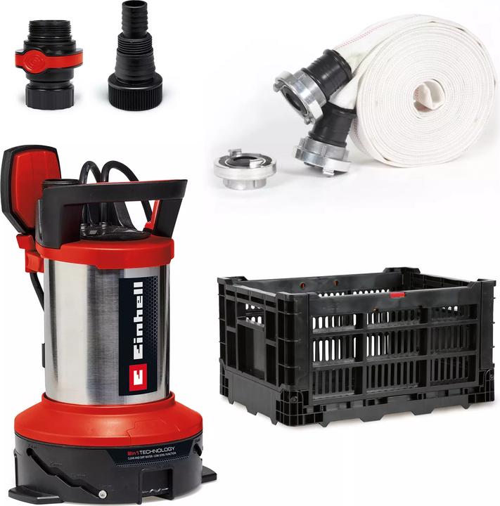 Produktbild Einhell Flutset GE-DP 7535 N LL ECO 4181515 Schmutzwasser-Tauchpumpe 18500 l/h (Schmutzwasserpumpe)