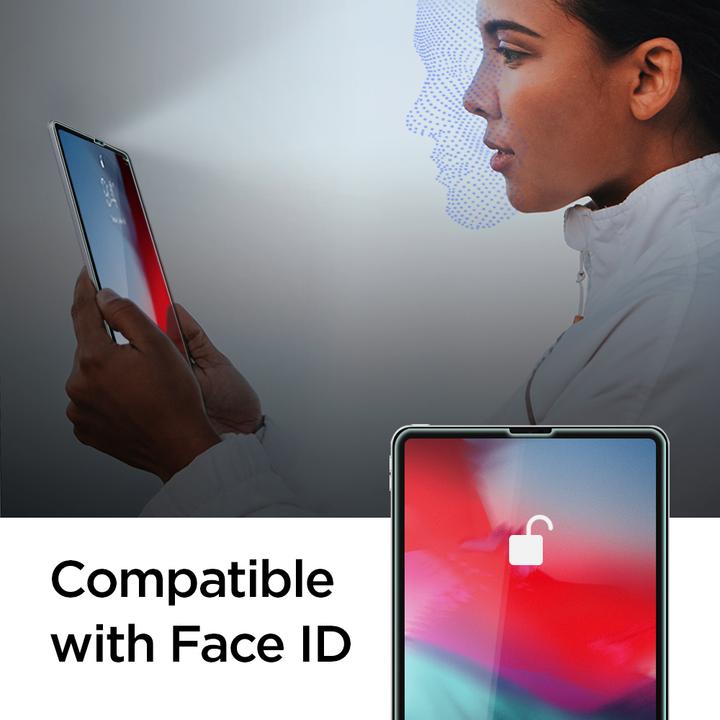 Immagine prodotto Spigen Pellicola protettiva per display in vetro, pellicola in vetro 9H (1 Pezzo/i, iPad Pro 12.9 2018 (3. Gen))