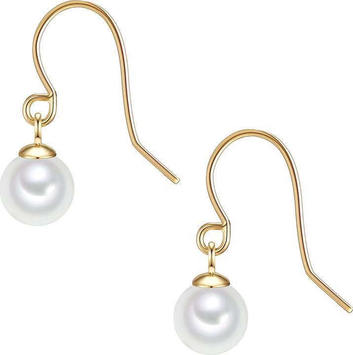 Immagine prodotto Glanzstücke München Perle d'acqua dolce d'argento da donna coltivate in oro giallo - 23766 (Argento 925)