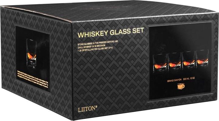 Actual product image Viva Whiskey glass Grand Canyon 4s (3 dl, 4 x, Whisky glass)