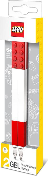 Produktbild LEGO Stationary Gel pens (2 pcs) - Red (Rot, 2 x)