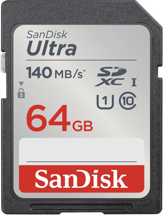 Immagine prodotto SanDisk Ultra (64 GB, SDXC, U1, UHS-I)